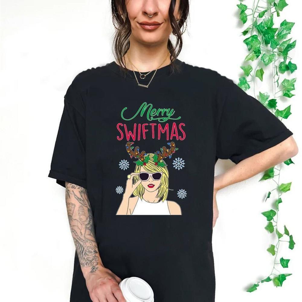 Merry Swiftmas Shirt Taylor The Eras Tour Shirt Eras Tour Shirt